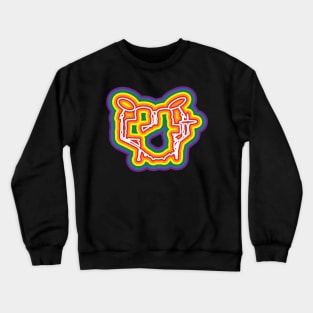 Drum kit retro vibe Crewneck Sweatshirt